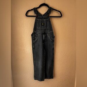 John Deere Denim Bib Overalls with Logo Patch